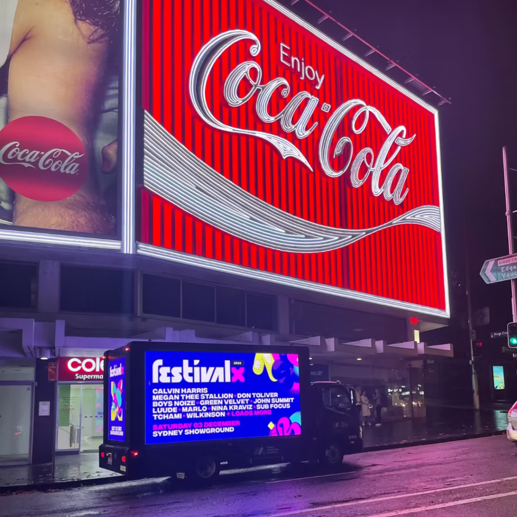 Digital Billboard Truck advertising