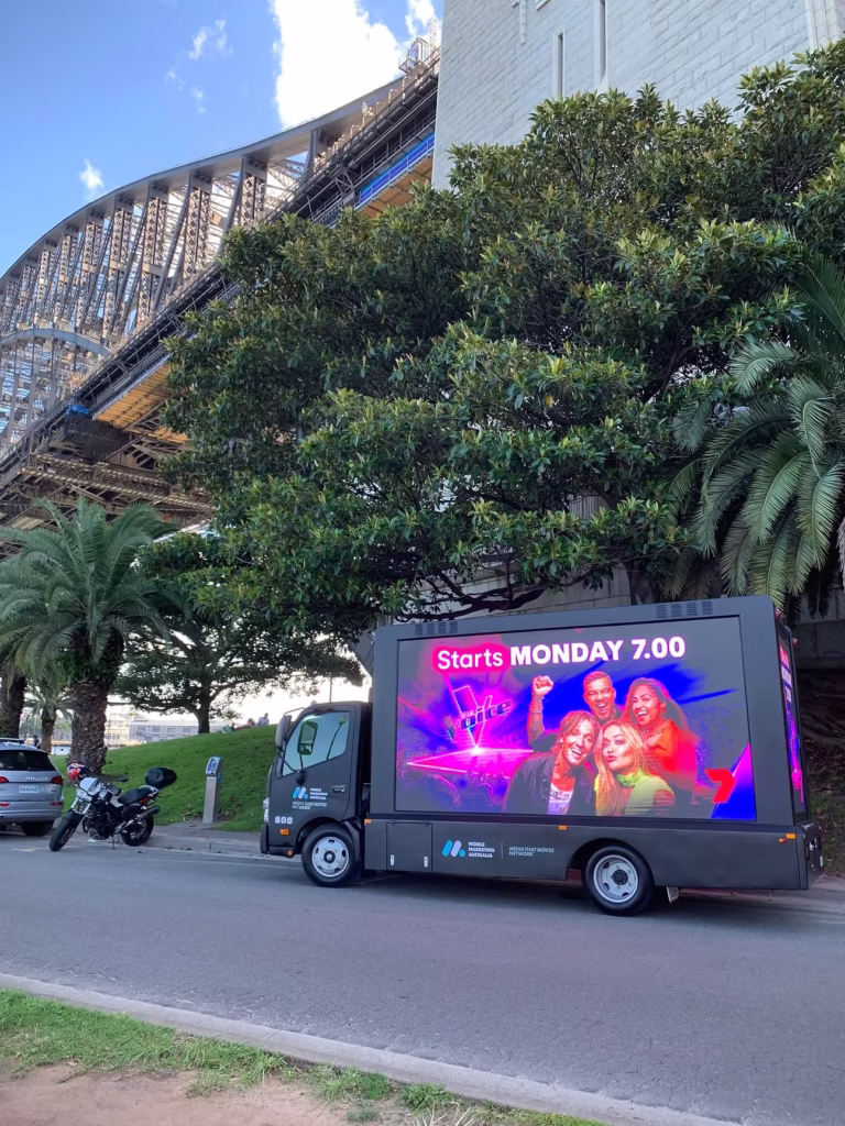 Digital billboard truck