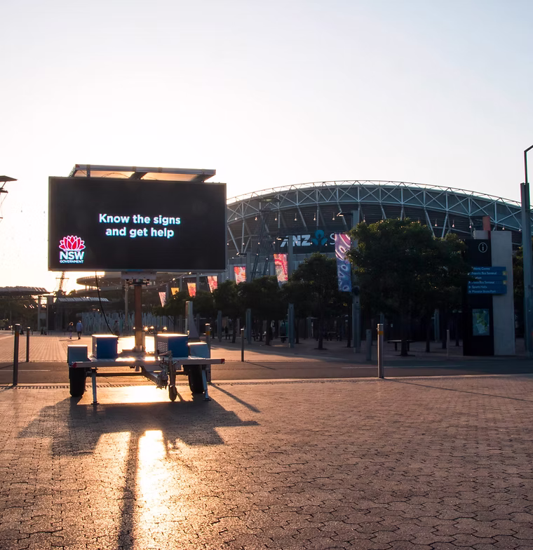 Solar Ad Trailers